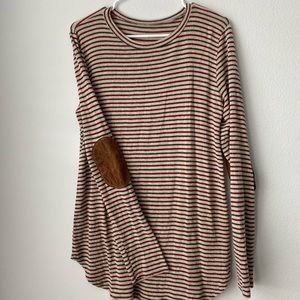 Boutique Red and Green Tunic